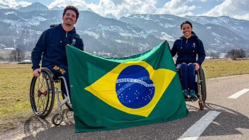 Lula recebe Cristian Ribera, atleta paralímpico que conquistou medalha inédita para o Brasil nos Jogos de Inverno