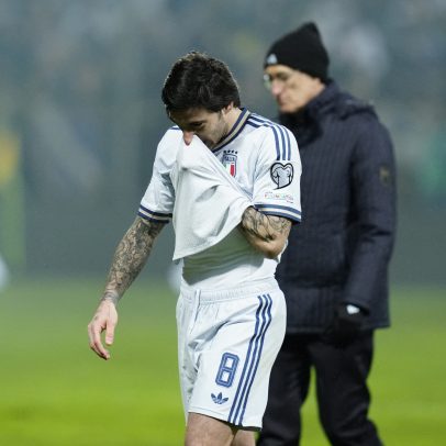 Itália fora da Copa; federação estima perda de até 30 milhões de euros