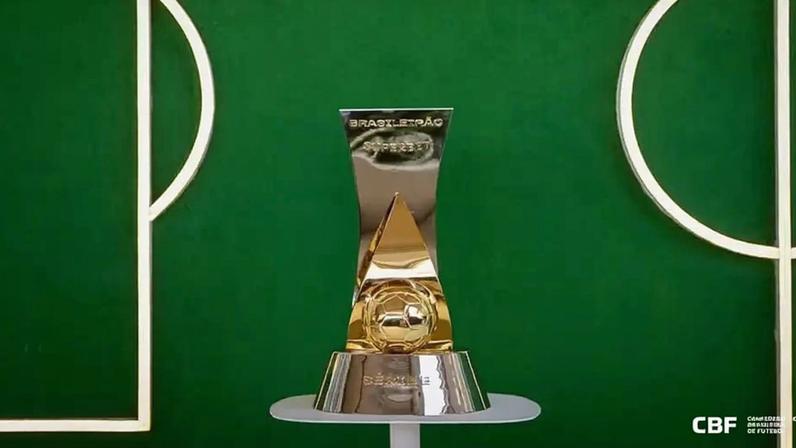 Troféu taça Série B 2025 (Foto: Junior Souza/CBF)