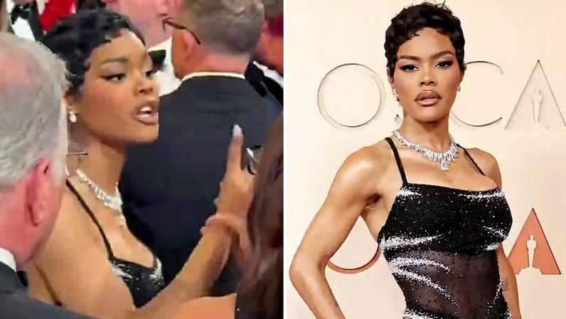 Teyana Taylor diz que foi empurrada por homem no Oscar 2026