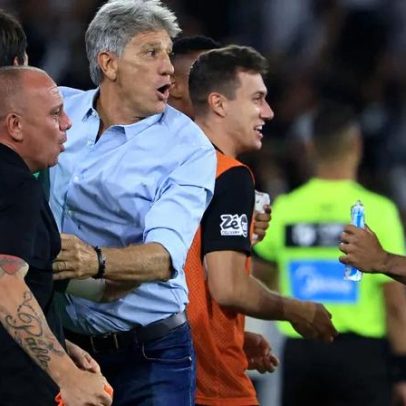 Renato Gaúcho brinca após virada contra o Fluminense: "Choppinho é sagrado"