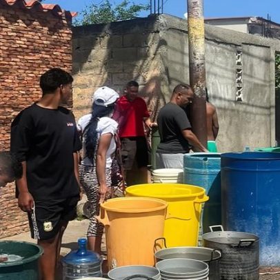 Crise hídrica na Venezuela atinge milhares de famílias