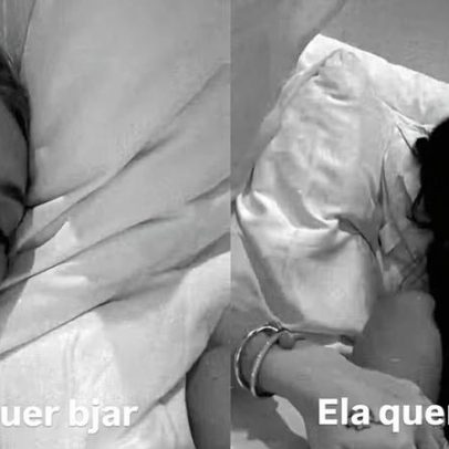 Virginia Fonseca dorme abraçada com Duda Freire em Paris