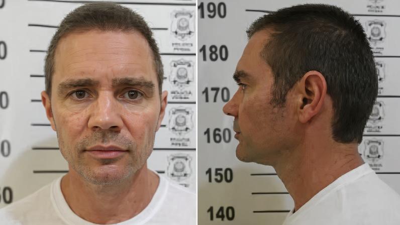 Vorcaro na prisão — Foto: Reprodução