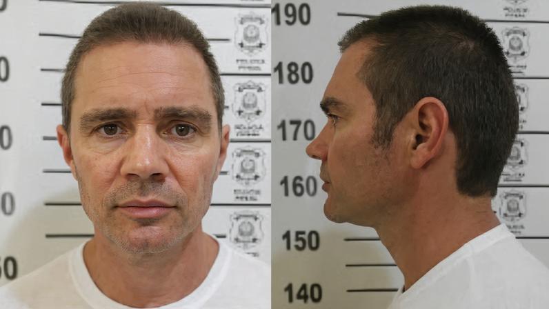 Vorcaro na prisão — Foto: Reprodução