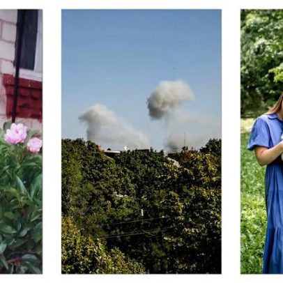 A guerra a forçou a fugir; hoje ela planta uma igreja