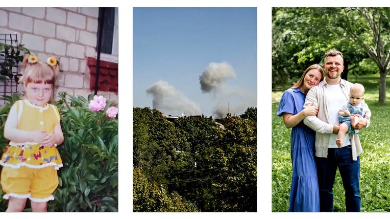 A guerra a forçou a fugir; hoje ela planta uma igreja
