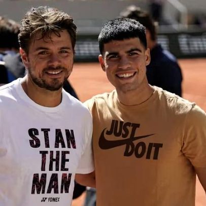 Wawrinka sonha em enfrentar Alcaraz antes da aposentadoria