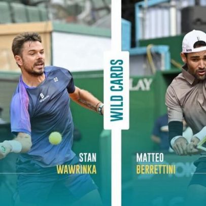 Wawrinka e Berrettini recebem convites para o Masters de Monte Carlo