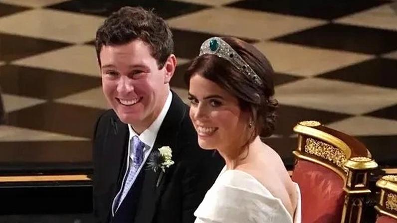 Princesa Eugenie e Jack Brooksbank — Foto: Instagram/@theroyalfamily