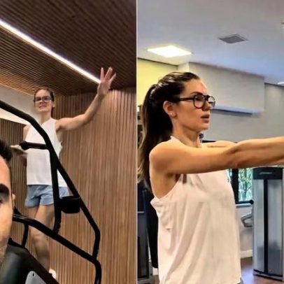 Chico Salgado detalha treino de Camila Queiroz após parto