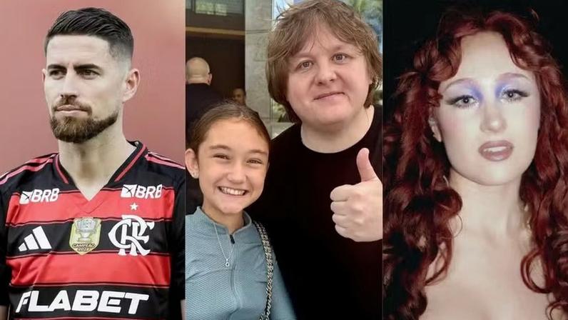 Filha de Jorginho posou com Lewis Capaldi após desentendimento com Chappell Roan