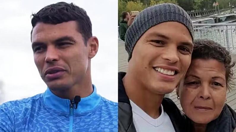 Thiago Silva lamenta morte da mãe ao comemorar marco de 1000 jogos