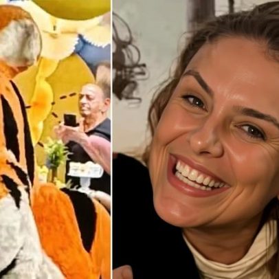Paloma Bernardi dança com Tigrão em festa infantil; vídeo circula