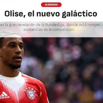 Olise, rival do Brasil, ganha destaque na imprensa europeia como novo galáctico