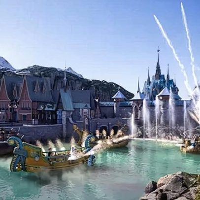 Disneyland Paris inaugura área de Frozen com palácio de gelo e novo show