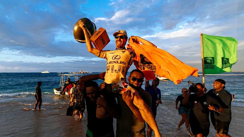 Yago Dora é o atual campeão mundial de surfe — Foto: Ed Sloane/World Surf League
