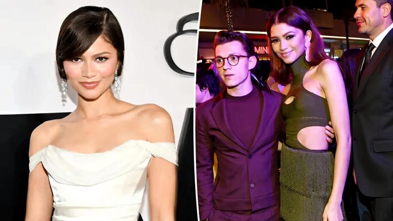 Zendaya (seen above on March 12) only fueled rumors with her “something old, something new, something borrowed, something blue” press tour theme for “The Drama.”