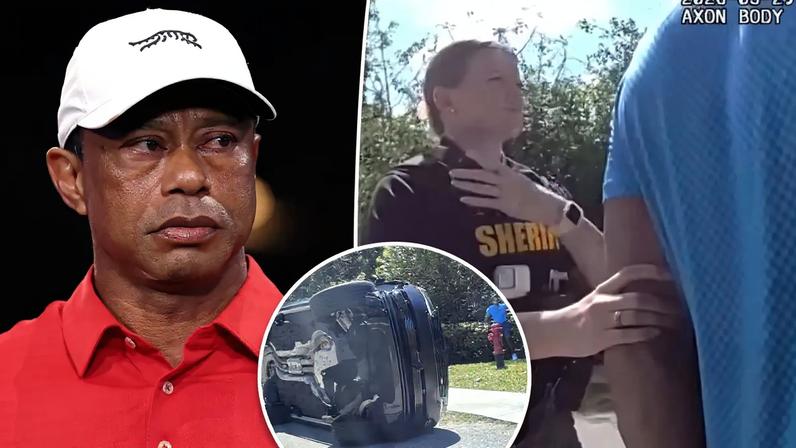 Tiger Woods was hit with a citation for careless driving on Thursday — almost one week after his DUI arrest, as pictured above.