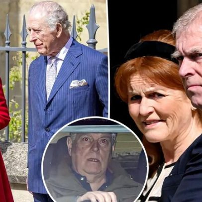 Ex-príncipe Andrew e Sarah Ferguson ficam fora da Páscoa da família real