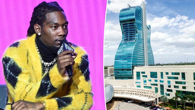 Rapper Offset was shot on Monday in Hollywood, Florida.