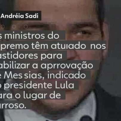 Ministros do STF apoiam Messias; aliados de Alcolumbre veem risco de derrota