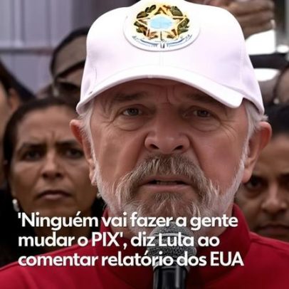 Lula afirma que Brasil não vai mudar o PIX em resposta a relatório dos EUA