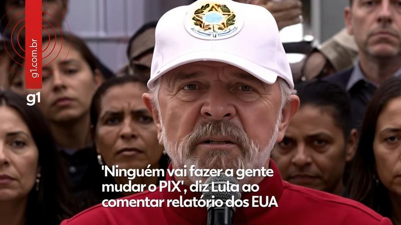 Lula afirma que Brasil não vai mudar o PIX em resposta a relatório dos EUA