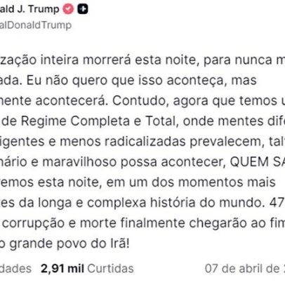Decisão de Trump nesta terça pode influenciar guerra no Oriente Médio