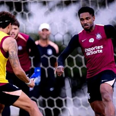 Diniz ainda não chega; treinador do Sub-20 comanda treino do Corinthians