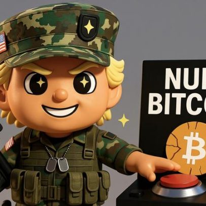 Bitcoin cai após afirmação de Trump de que civilização morrerá hoje