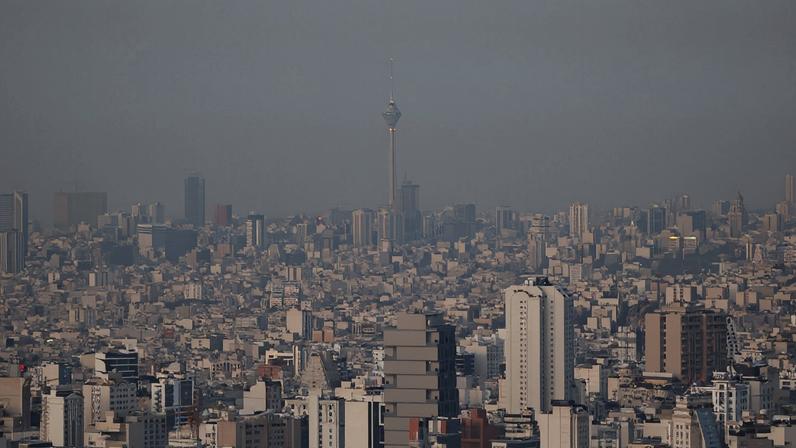 Vista de Teerã após explosões 26/10/2024 Majid Asgaripour/WANA (West Asia News Agency) via REUTERS