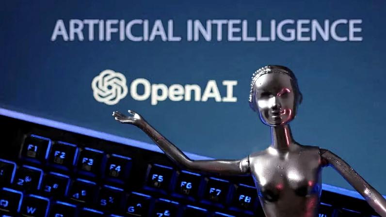Logo da OpenAI, dona do ChatGPT — Foto: REUTERS/Dado Ruvic/