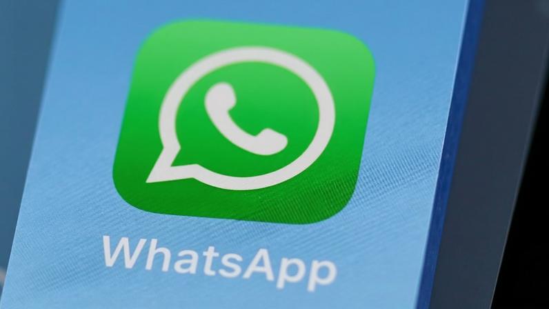 the WhatsApp icon on a phone