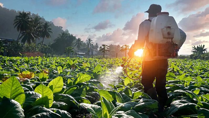 Nanopartículas bacterianas ajudam reduzir uso de agrotóxicos na agricultura