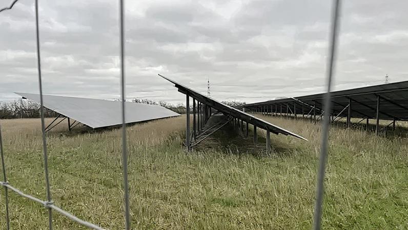 North Angle is reported to be the largest solar farm in Cambridgeshire