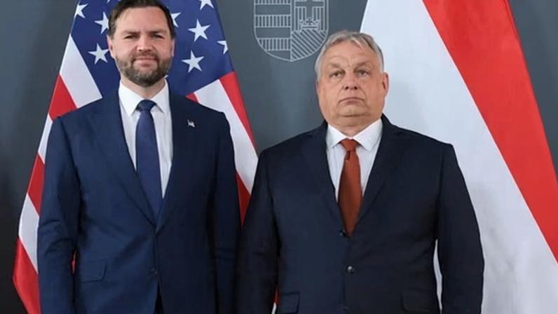 JD Vance acusa UE de interferência ao visitar Hungria para apoiar Orbán
