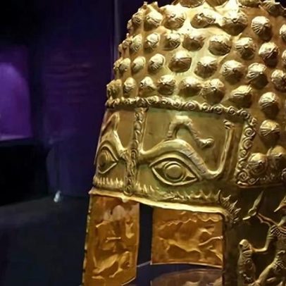 Elmo de ouro romeno de 2.500 anos roubado é encontrado