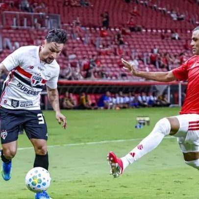 Inter abre vantagem diante do São Paulo em busca de manter boa fase