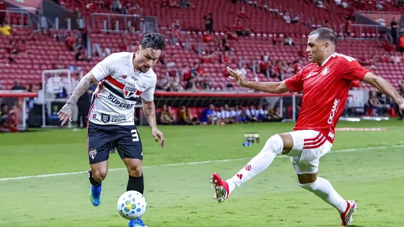 Inter abre vantagem diante do São Paulo em busca de manter boa fase