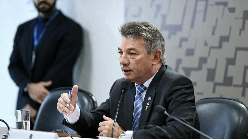 O governador do Estado de Roraima, Antonio Denarium. Foto: Edilson Rodrigues/Agência Senado