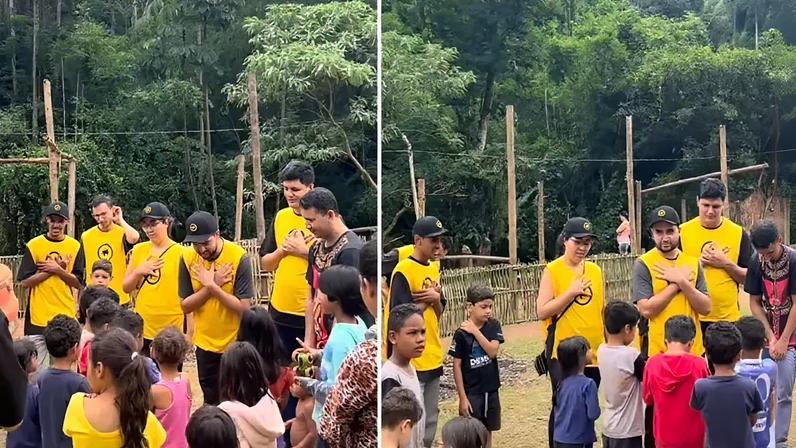 Mensagem de Fé chega à comunidade indígena