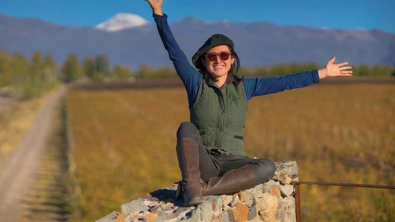 À mesa com a Dra. Laura Catena, estrela da cena vínica argentina