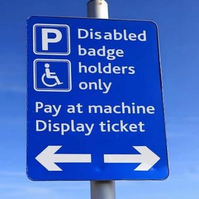 Um em quinze adultos na Inglaterra possui Blue Badge