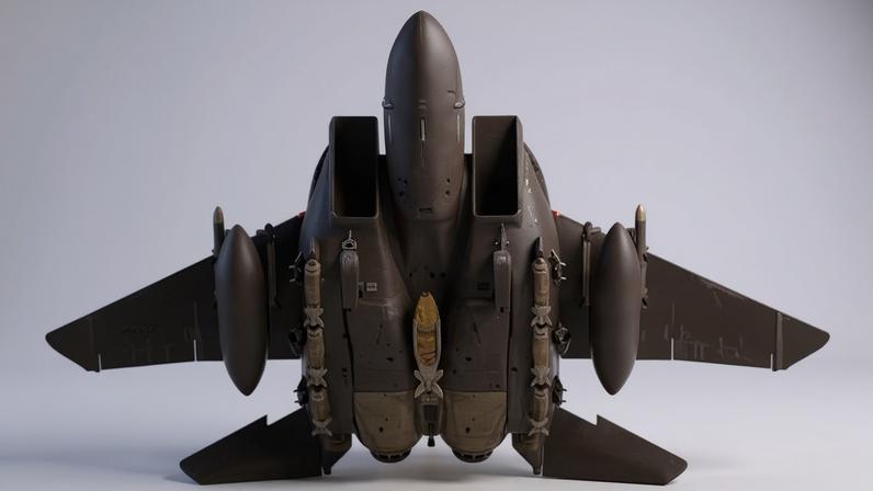 A US air force F-15E aircraft – the same model that was shot down over southern Iran on Friday, prompting American and Iranian efforts to recover the missing US crew member. Follow for latest updates on the Middle East crisis – live.