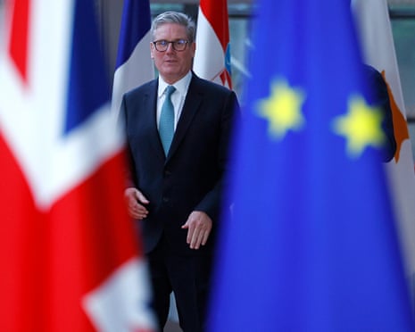 Reino Unido quer laços ambiciosos com a UE em meio à guerra no Irã, diz Starmer