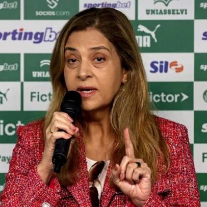 Leila Pereira provoca clubes em evento da CBF chamando-os de Real Madrid Shopee