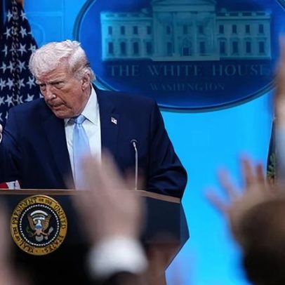 Trump ameaça prender jornalista para achar fonte sobre piloto desaparecido no Irã