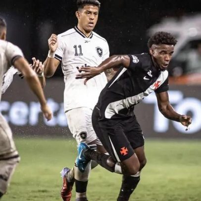 Vasco x Botafogo: David abre o placar, Villalba empata