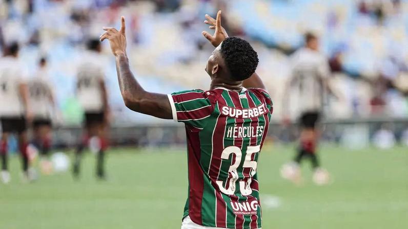 Fluminense, de Hércules, pode chegar à liderança do Brasileirão (Foto: Lucas Merçon/Fluminense FC)